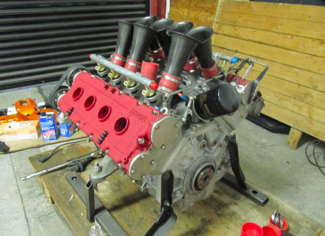 The 348 Le Mans engine is here by angelis