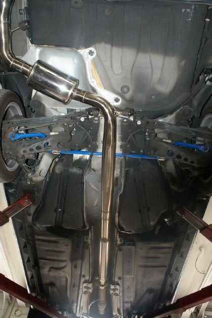 Volvo S60R performance exhaust