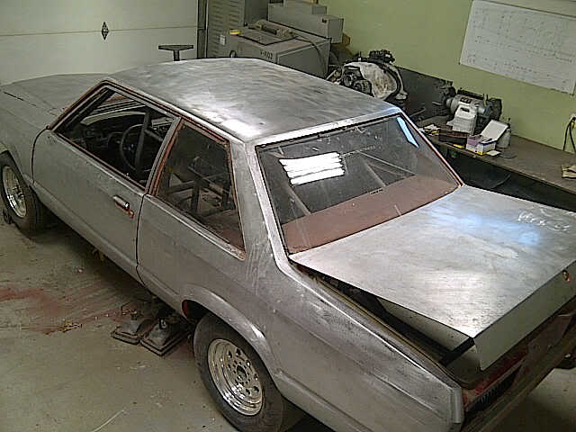 Ford Fairmont body in metal