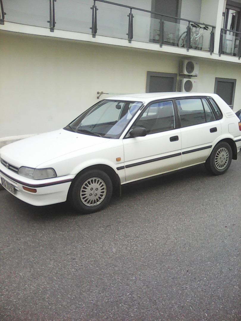 I have a Toyota Corolla 1991 with 90000km is strong like a rock, i m very happy :)