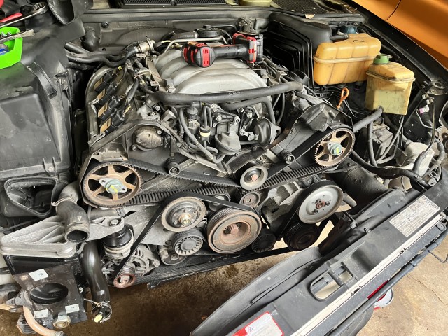 Audi S8 4.2L Timing Belt Service