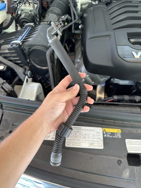 2017 Touareg V6 Water in Air Filter Issue