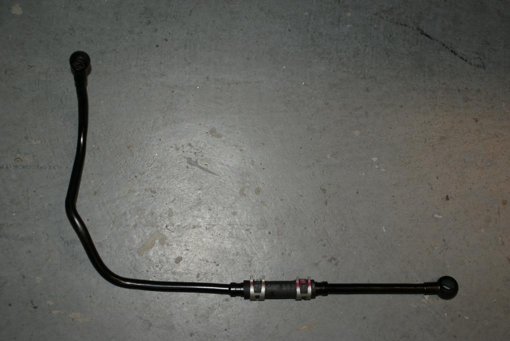 Volvo S60R turbo oil line