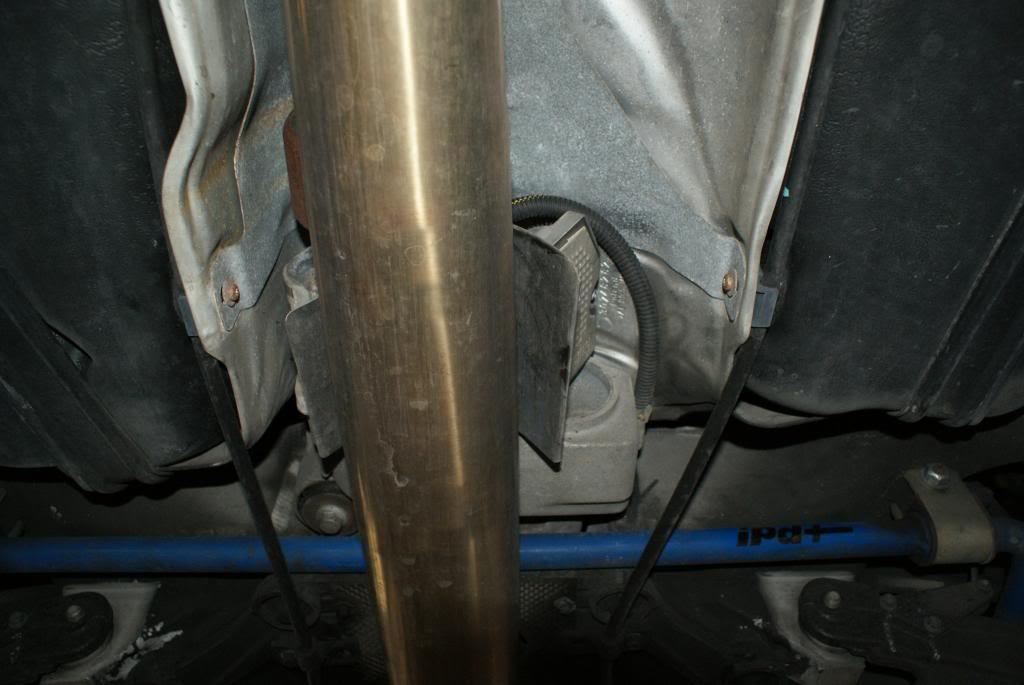 Volvo S60R exhaust