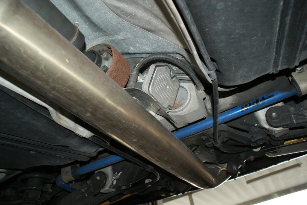 Volvo S60R exhaust