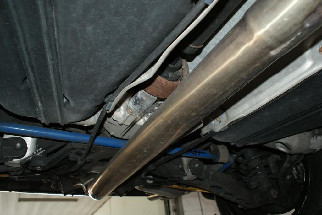 Volvo S60R exhaust