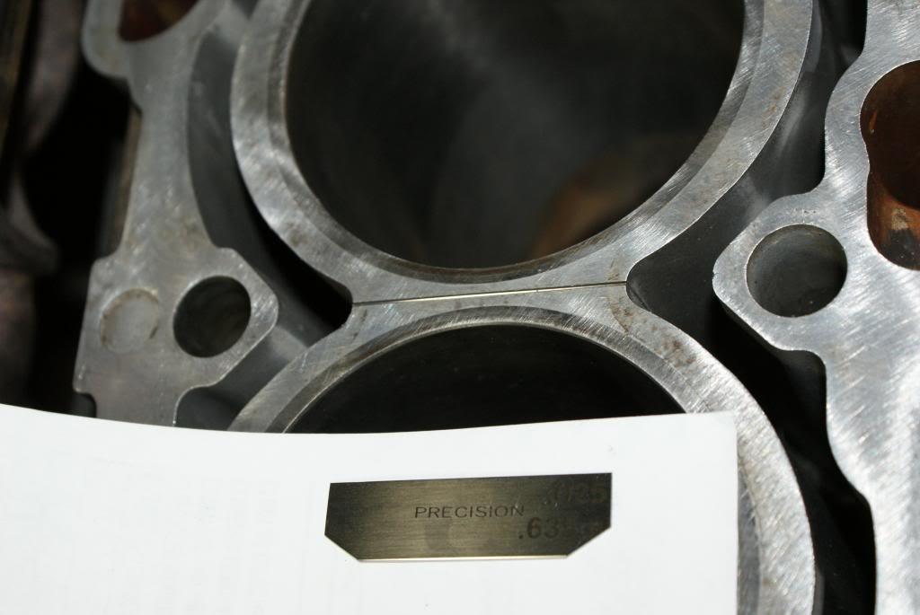 Volvo S60R engine block