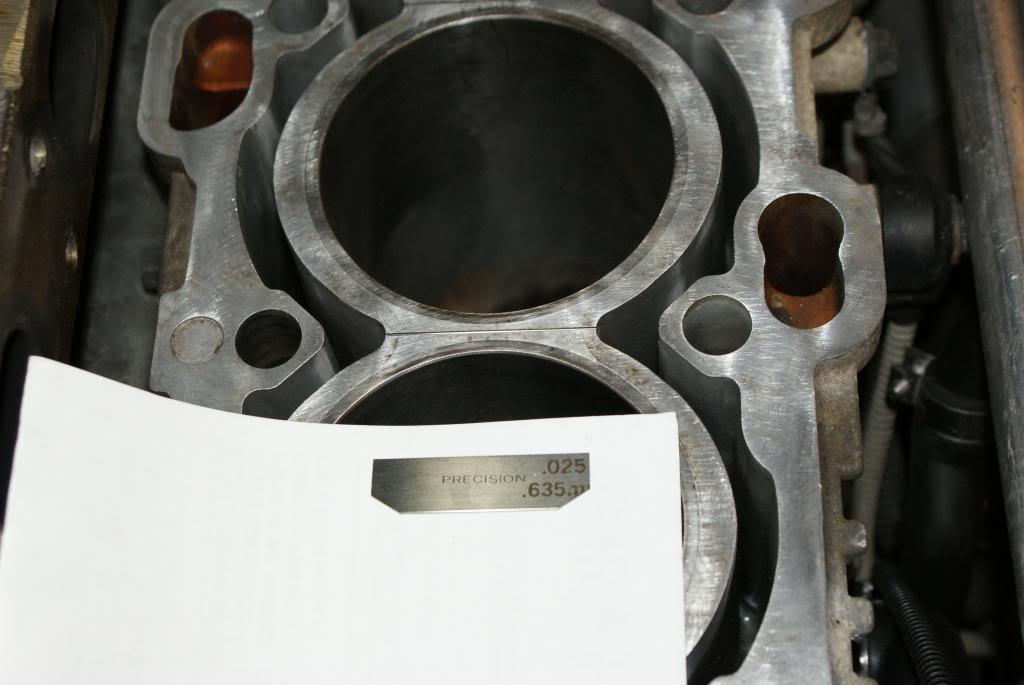 Volvo S60R engine block