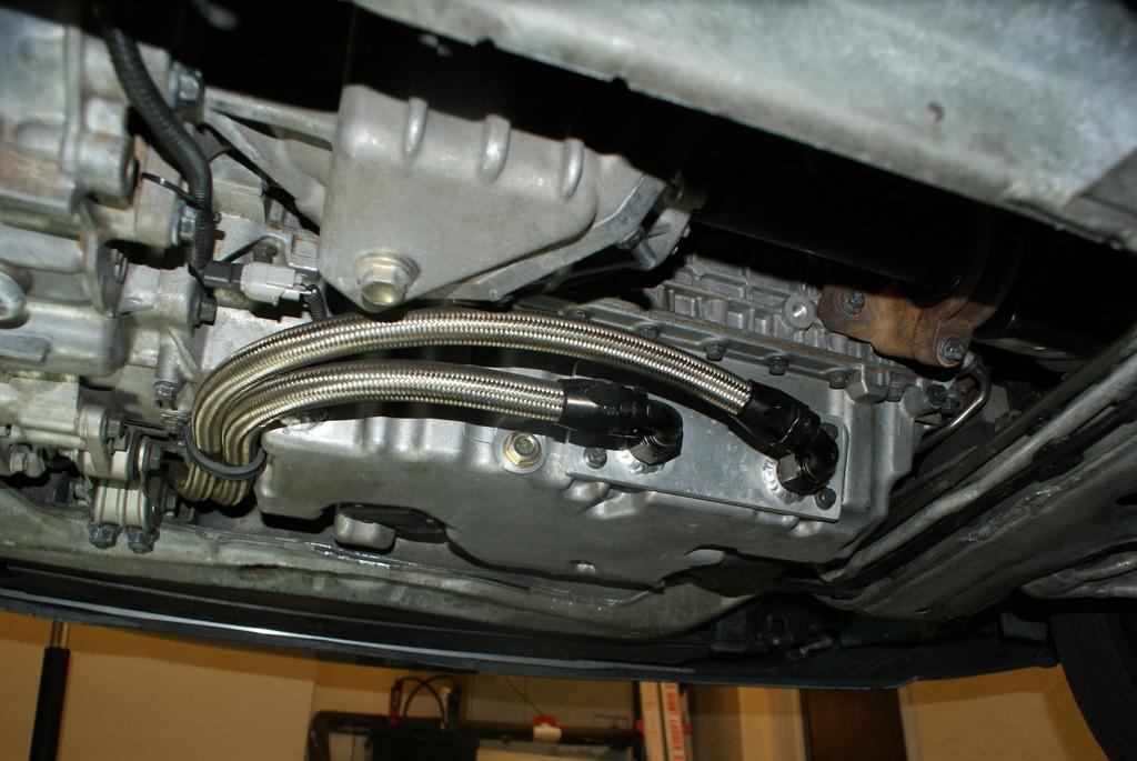 Volvo S60R oil cooler lines