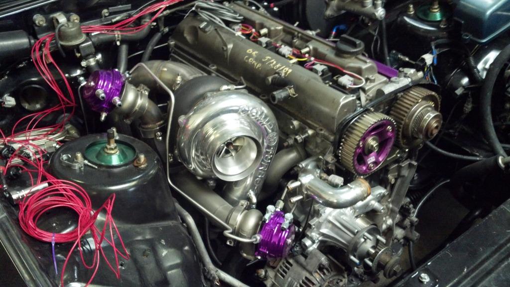 Toyota Supra Mk3 engine