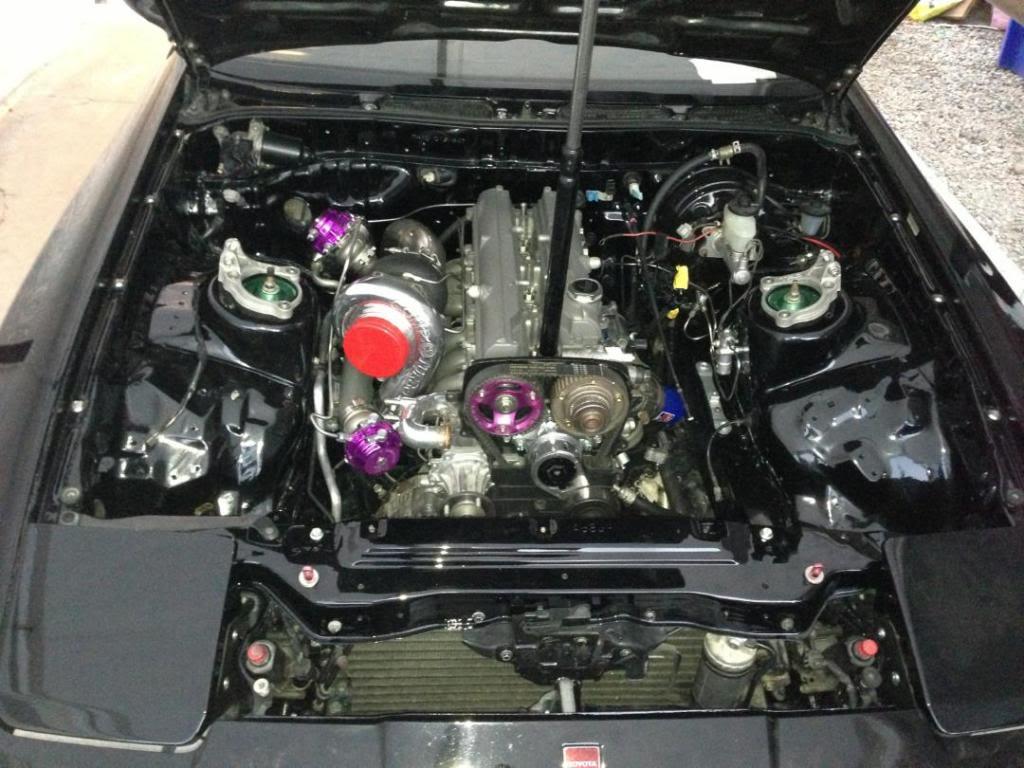 Toyota Supra Mk3 engine