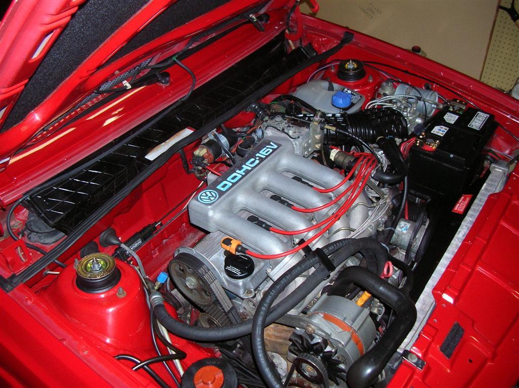 VW Scirocco 16v engine