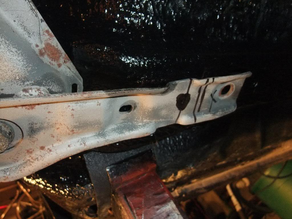 Modifying VW Corrado subframe