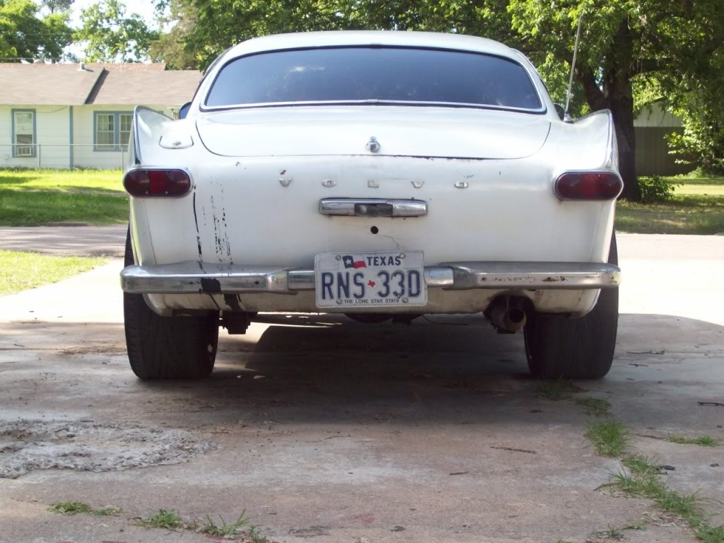 Volvo P1800 rear