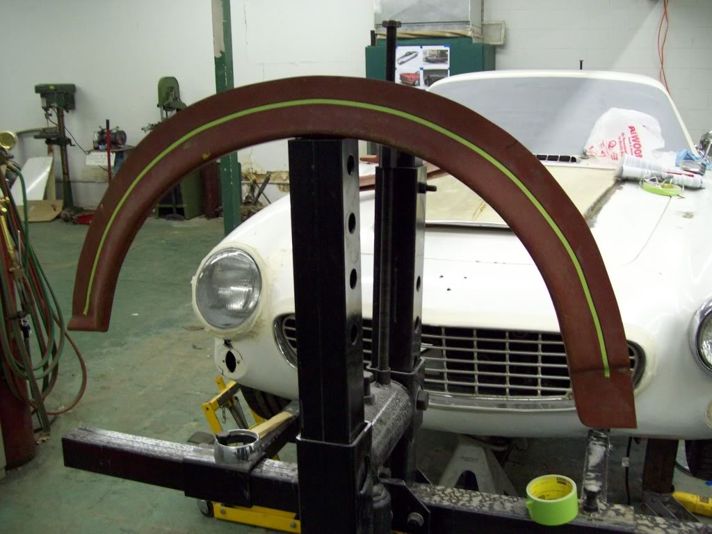 Volvo P1800 fender flares