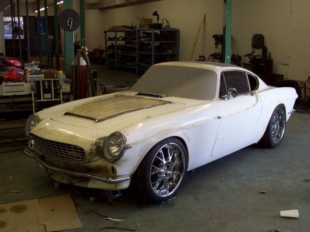 Volvo P1800 custom body work