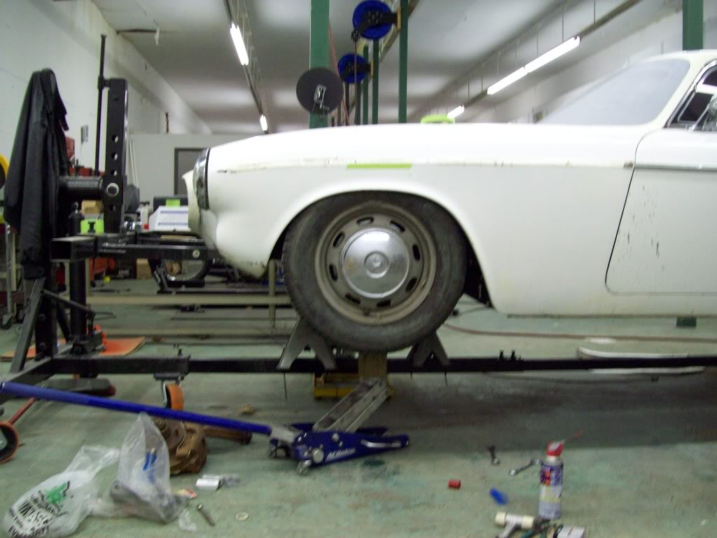 Volvo P1800 setting custom ride height