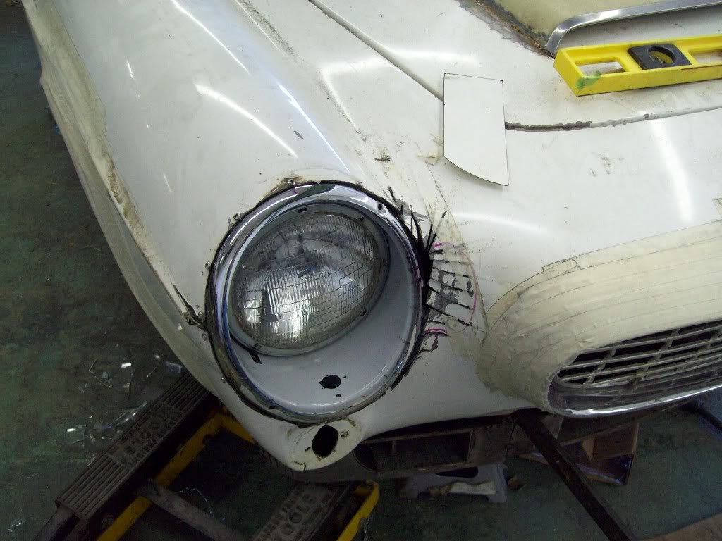 Volvo P1800 headlight