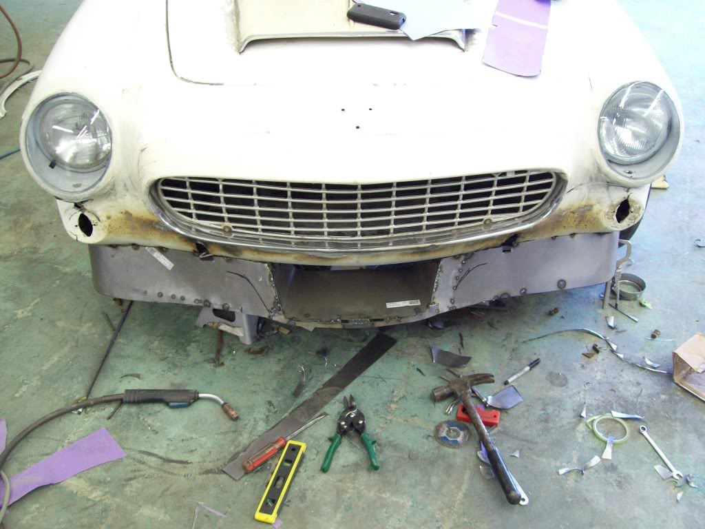 Volvo P1800 custom bumper