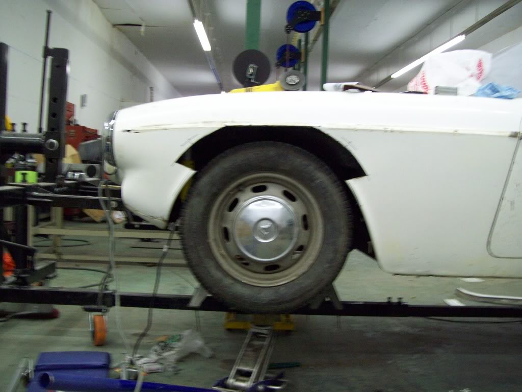 Volvo P1800 custom fender 