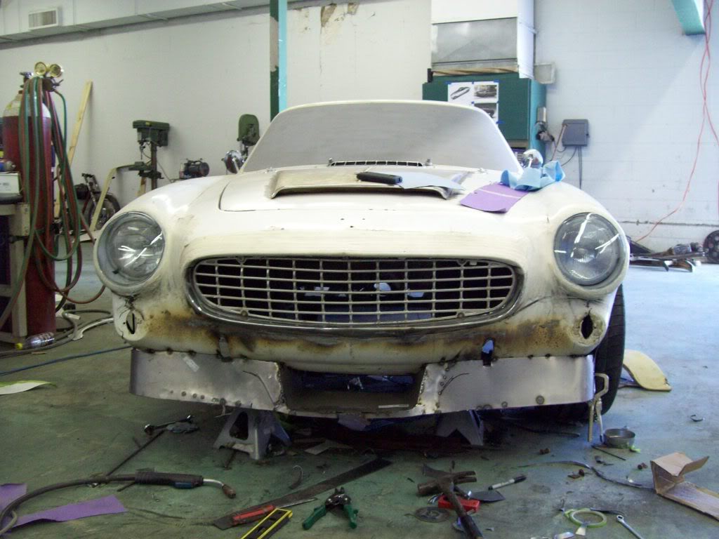 Volvo P1800 custom bumper