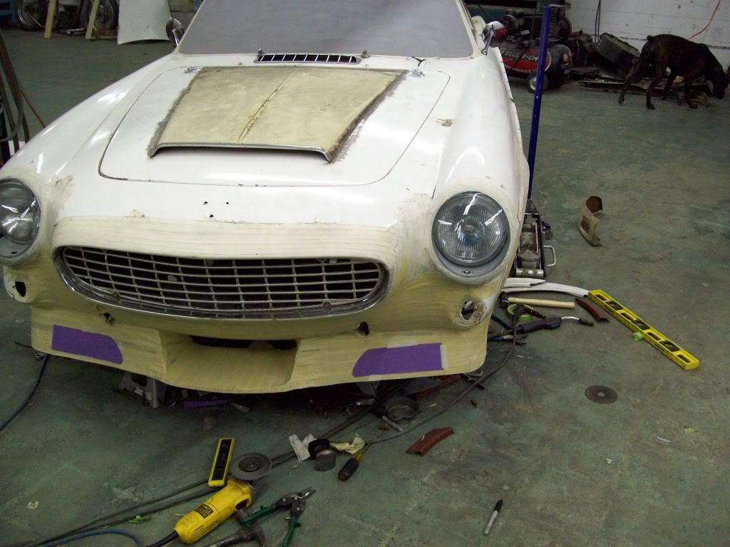 Volvo P1800 body work