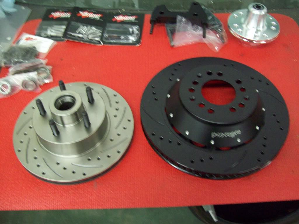 Volvo P1800 Wilwood brakes