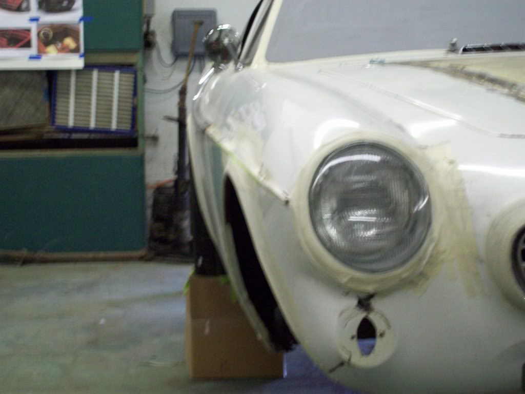 Volvo P1800 body work