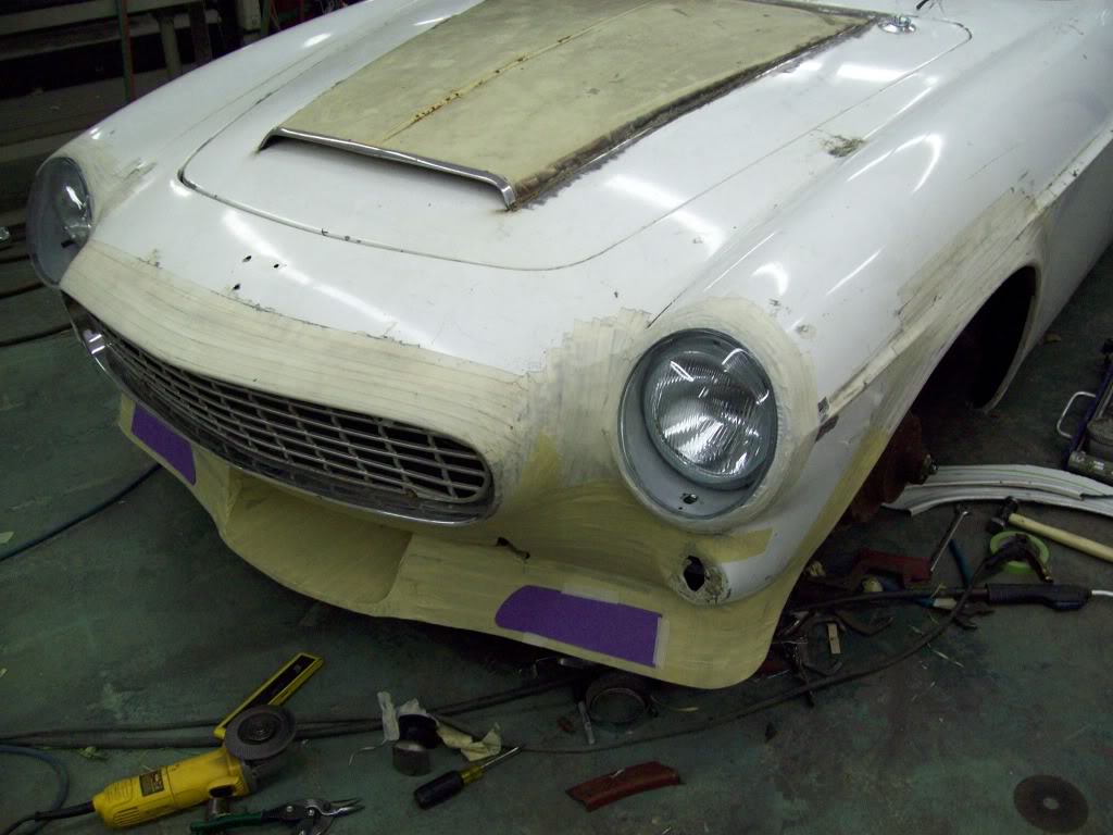 Volvo P1800 custom body work