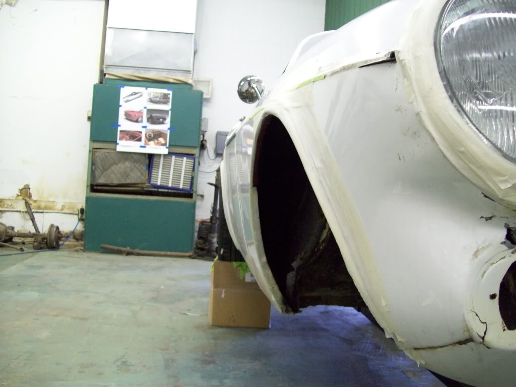 Volvo P1800 body work