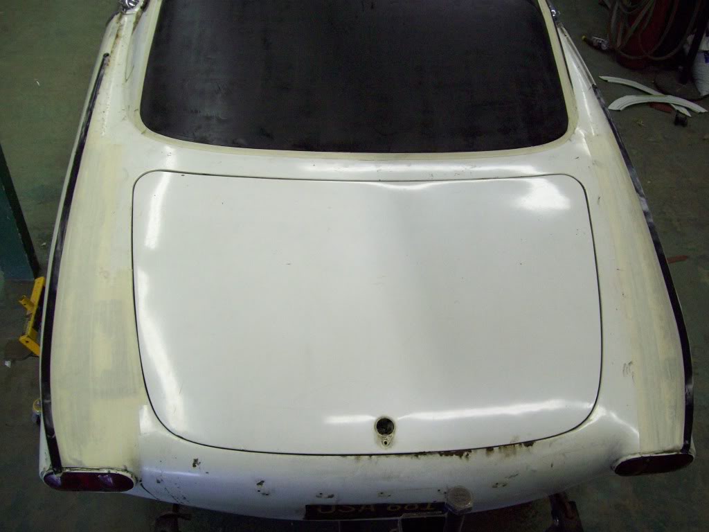 Volvo P1800 body work