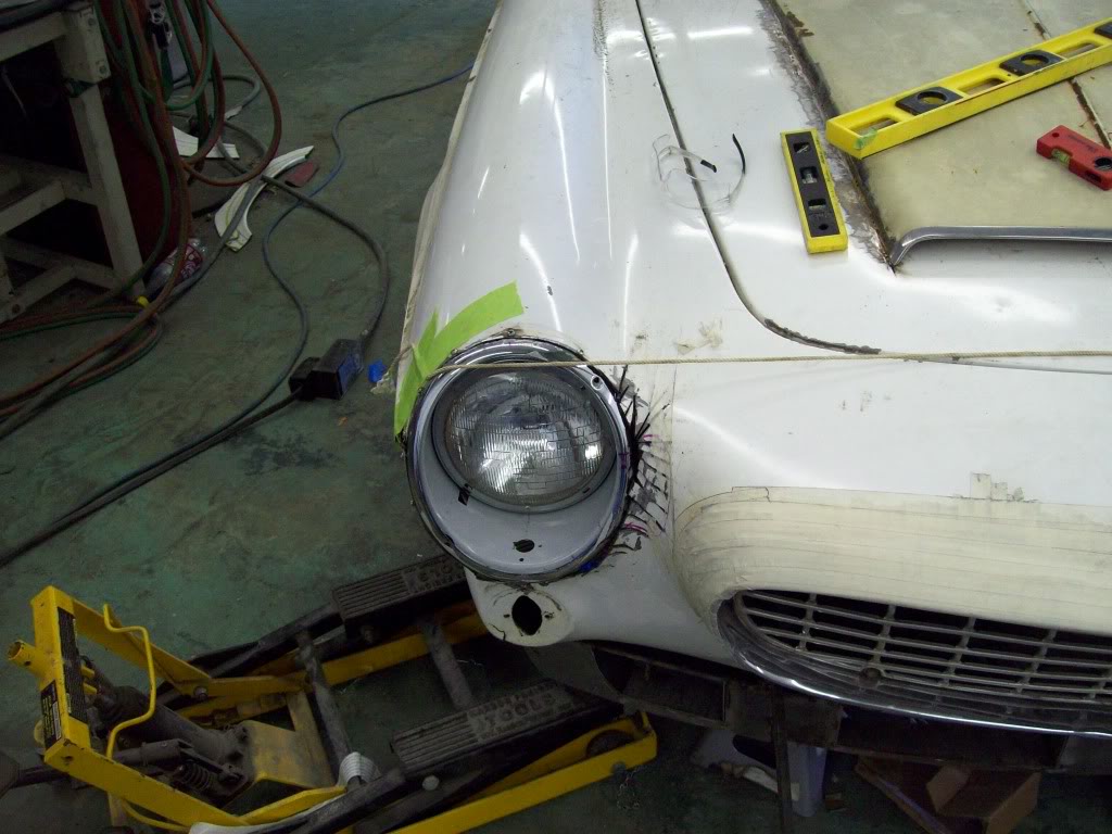 Volvo P1800 headlight