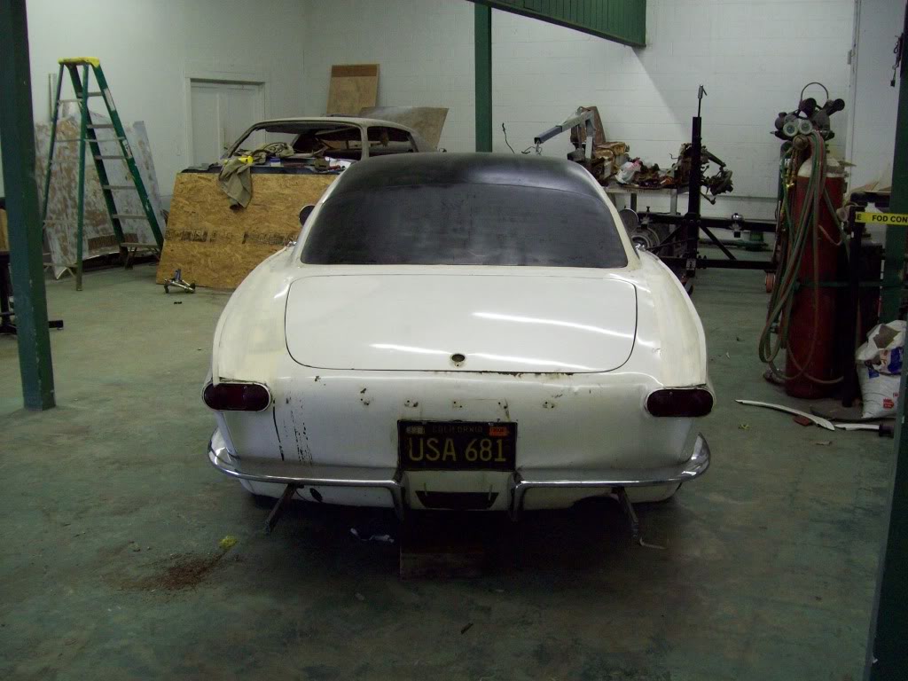 Volvo P1800 rear