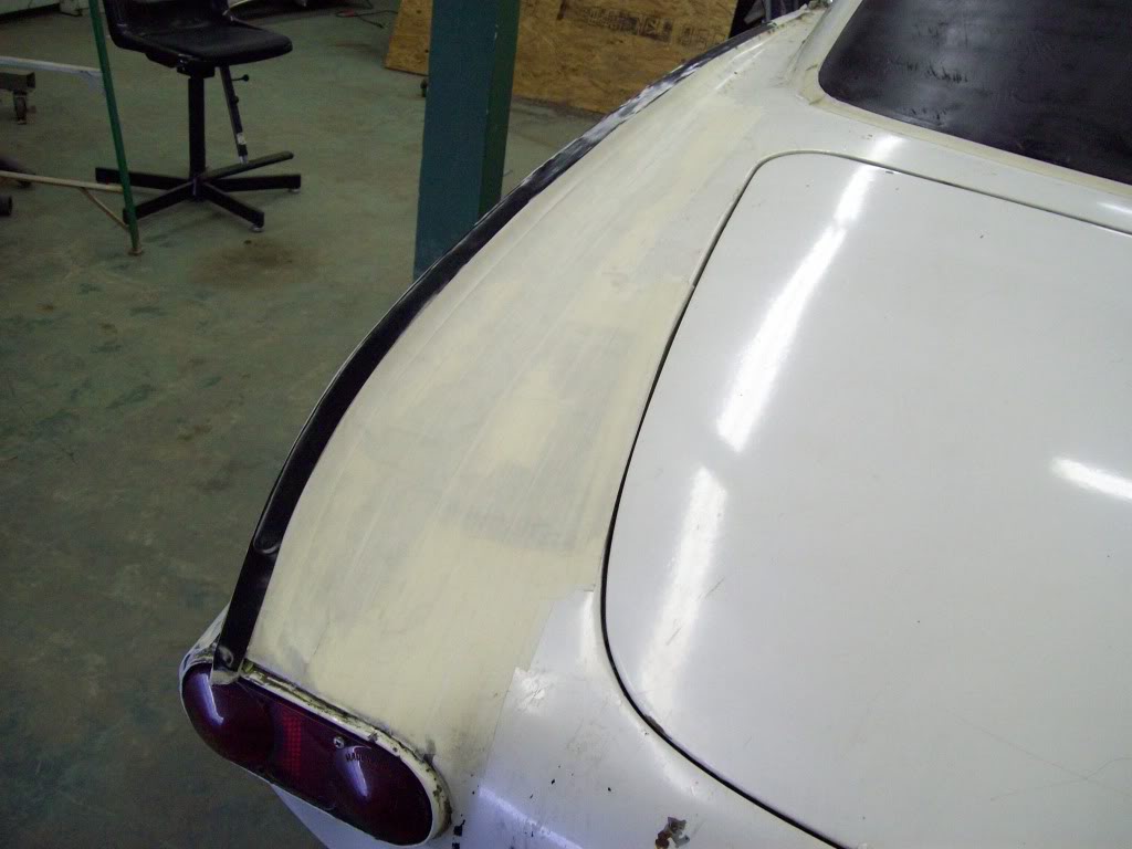 Volvo P1800 body work