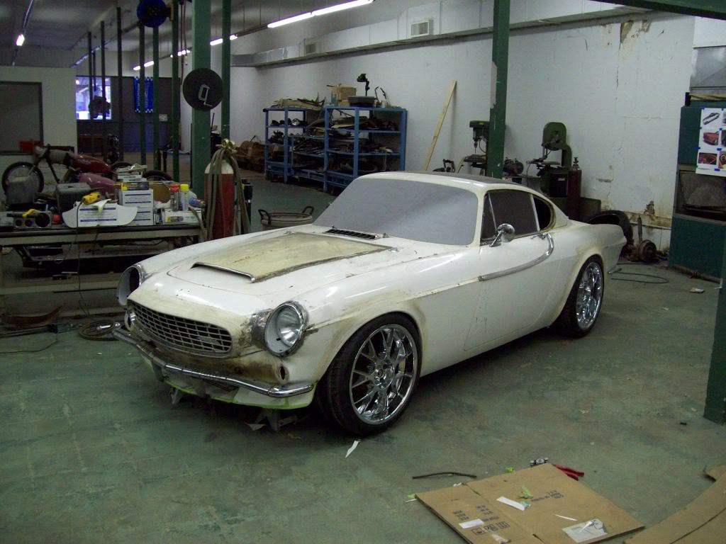 Volvo P1800 custom body work