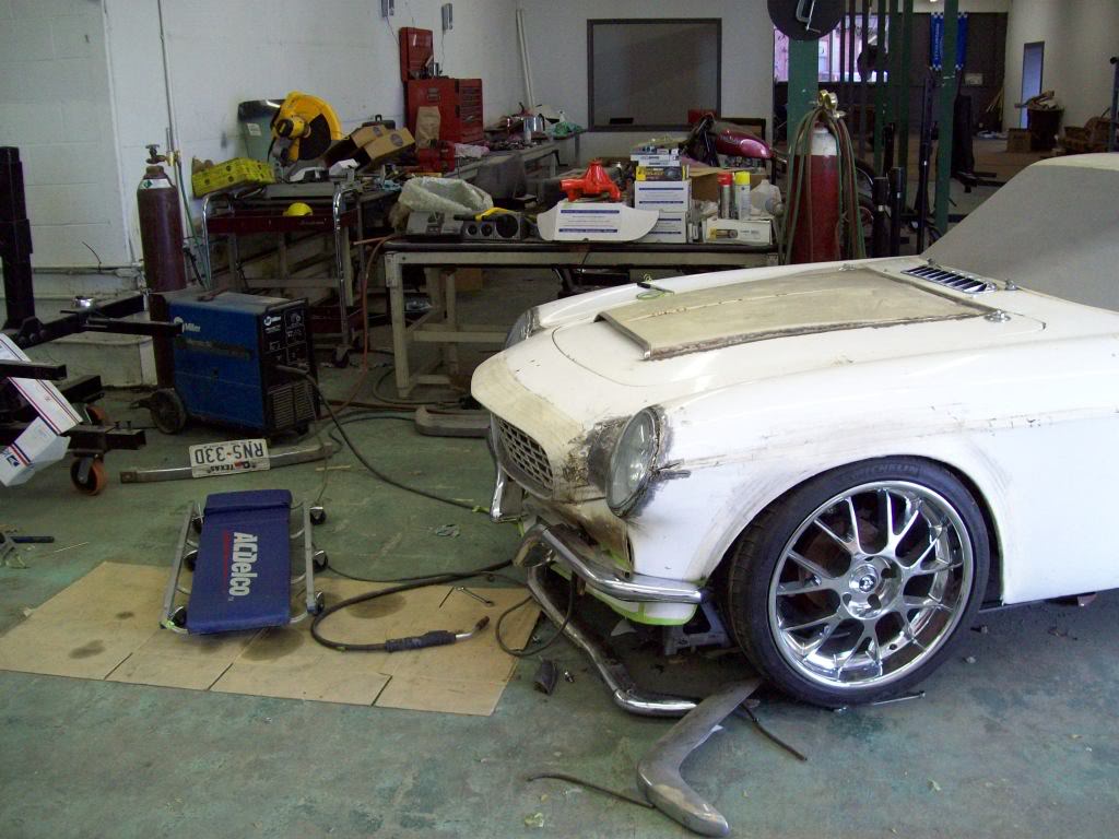 Volvo P1800 body work