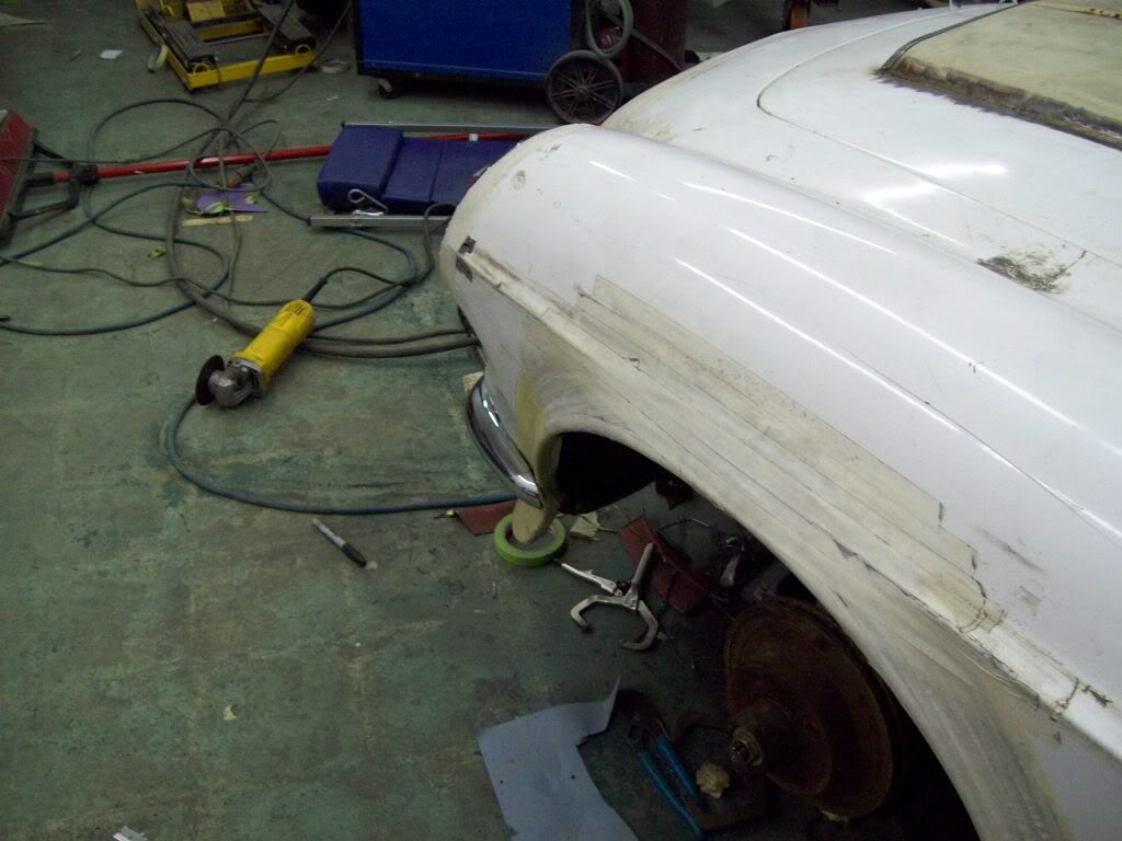 Volvo P1800 fender 