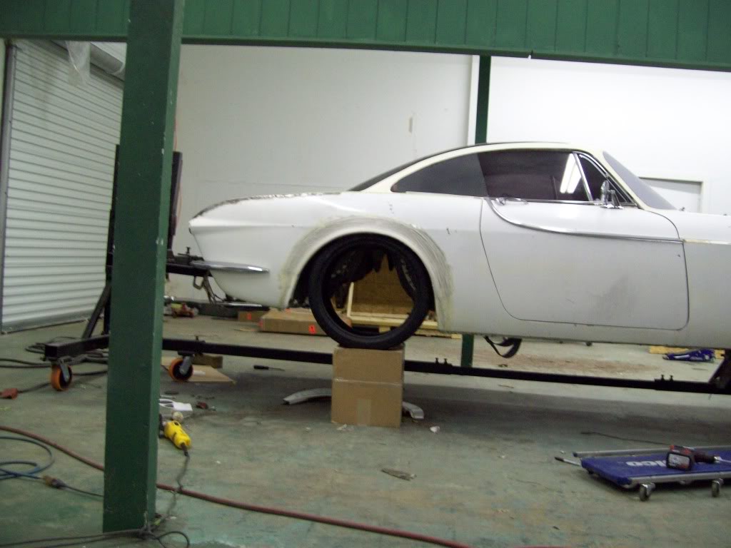 Volvo P1800 custom body work