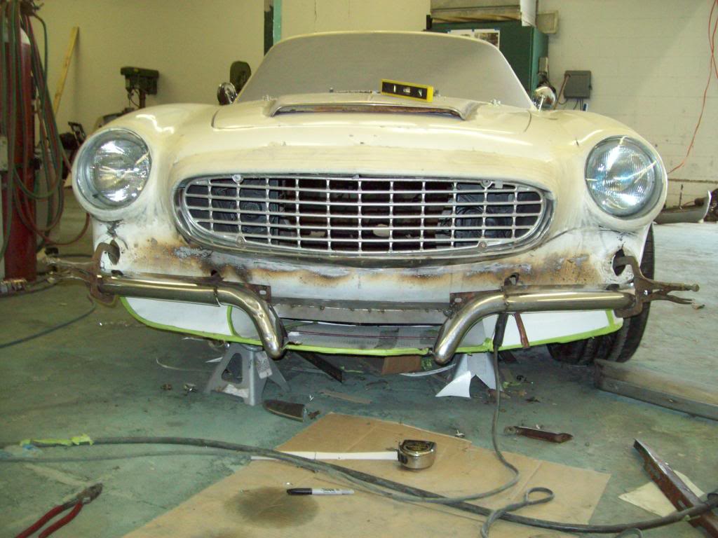 Volvo P1800 custom bumper