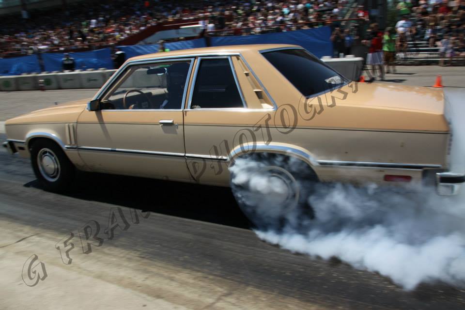 Ford Fairmont burnout