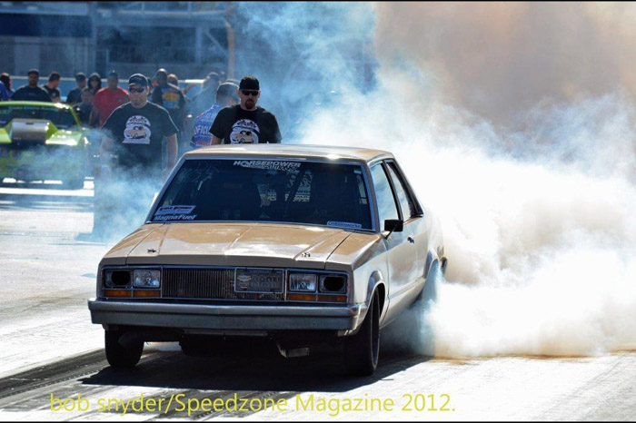 Ford Fairmont burnout