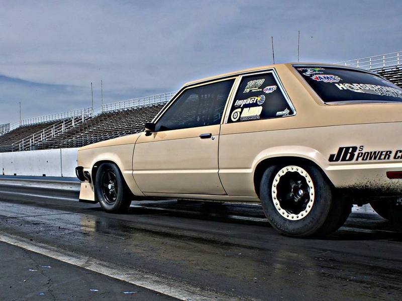 Ford Fairmont drag car