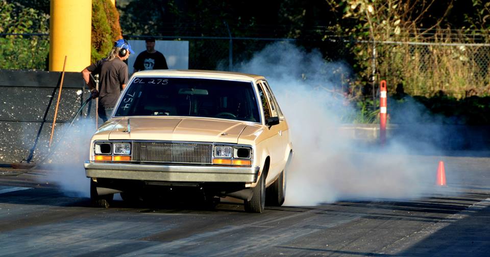 Ford Fairmont burnout