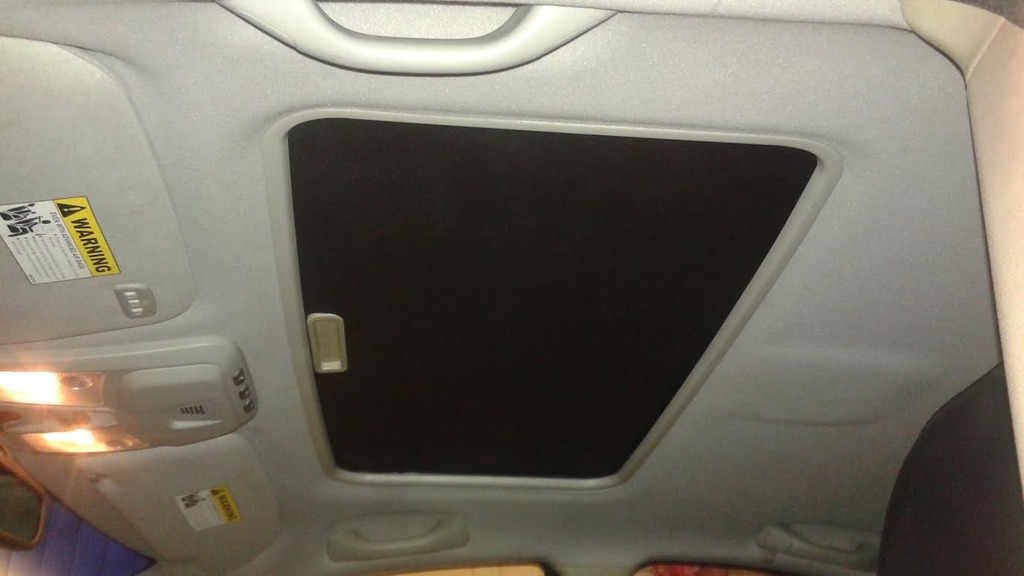 Volvo S60R sunroof