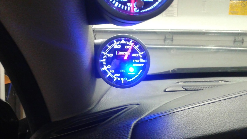 Volvo boost gauges