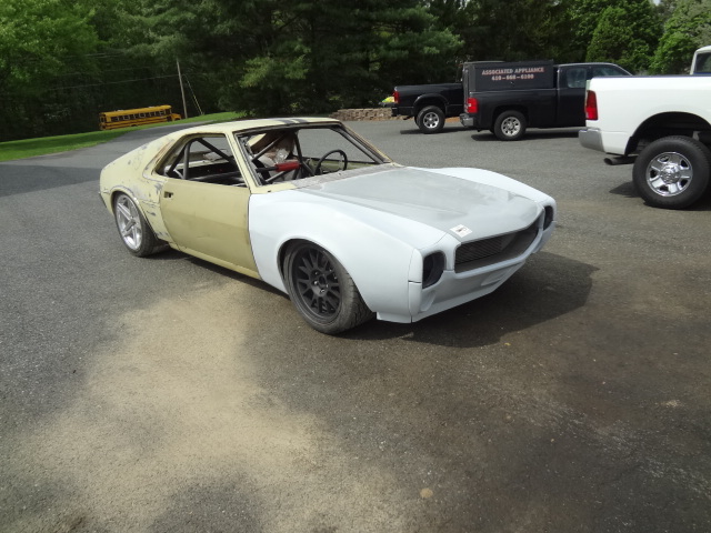 AMC AMX body work