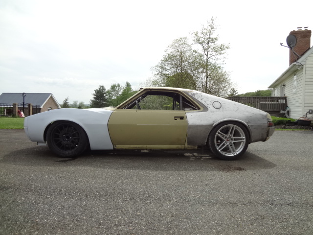 AMC AMX body work