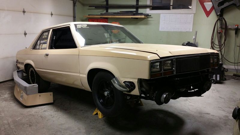 Ford Fairmont drag car