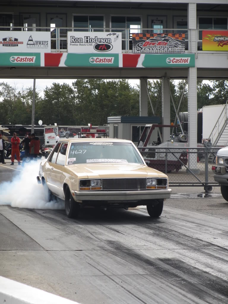 Ford Fairmont burnout