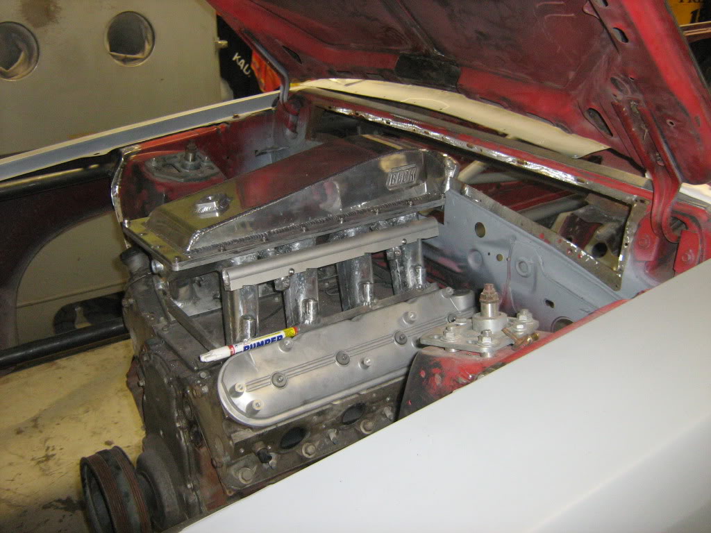 Ford Fairmont engine mounted